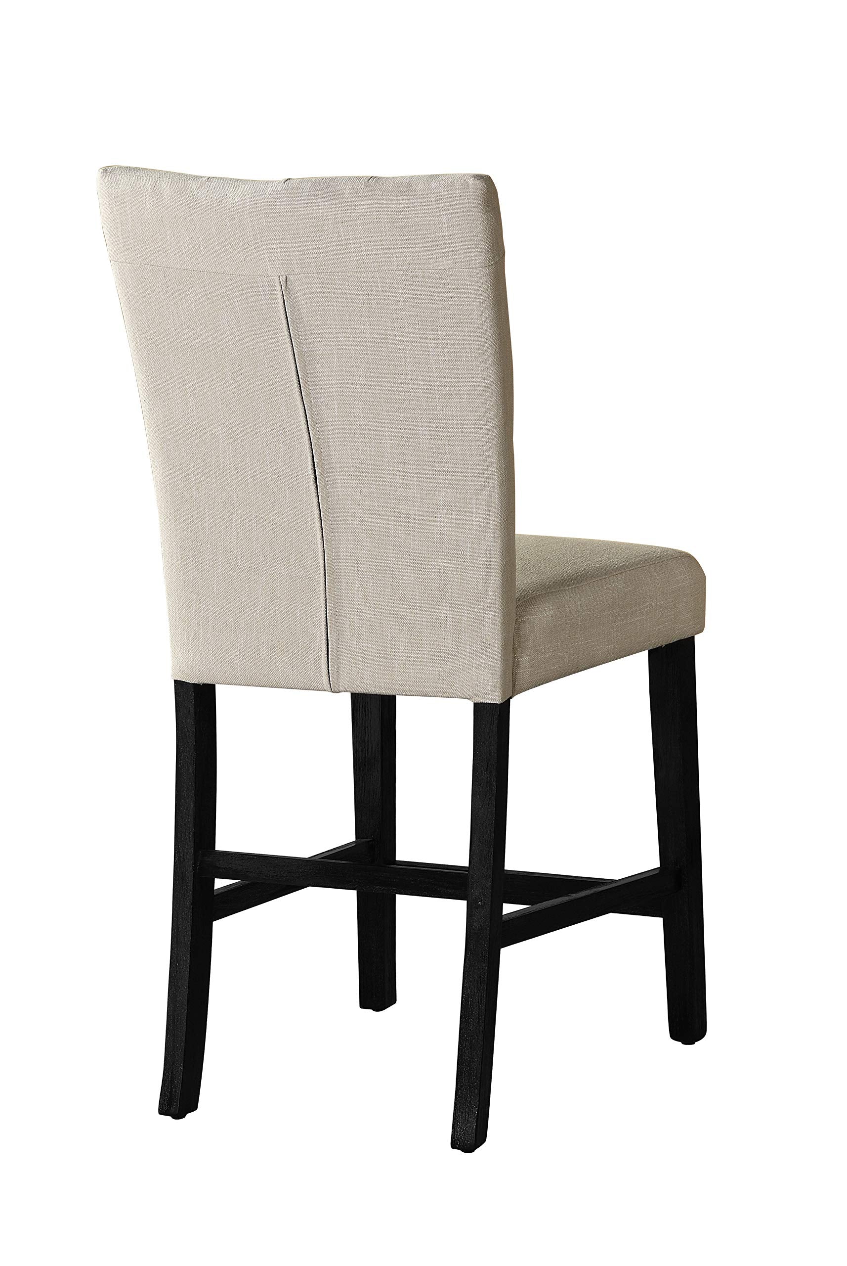 Best Quality Furniture D109-Chc Counter Height Chairs, Beige
